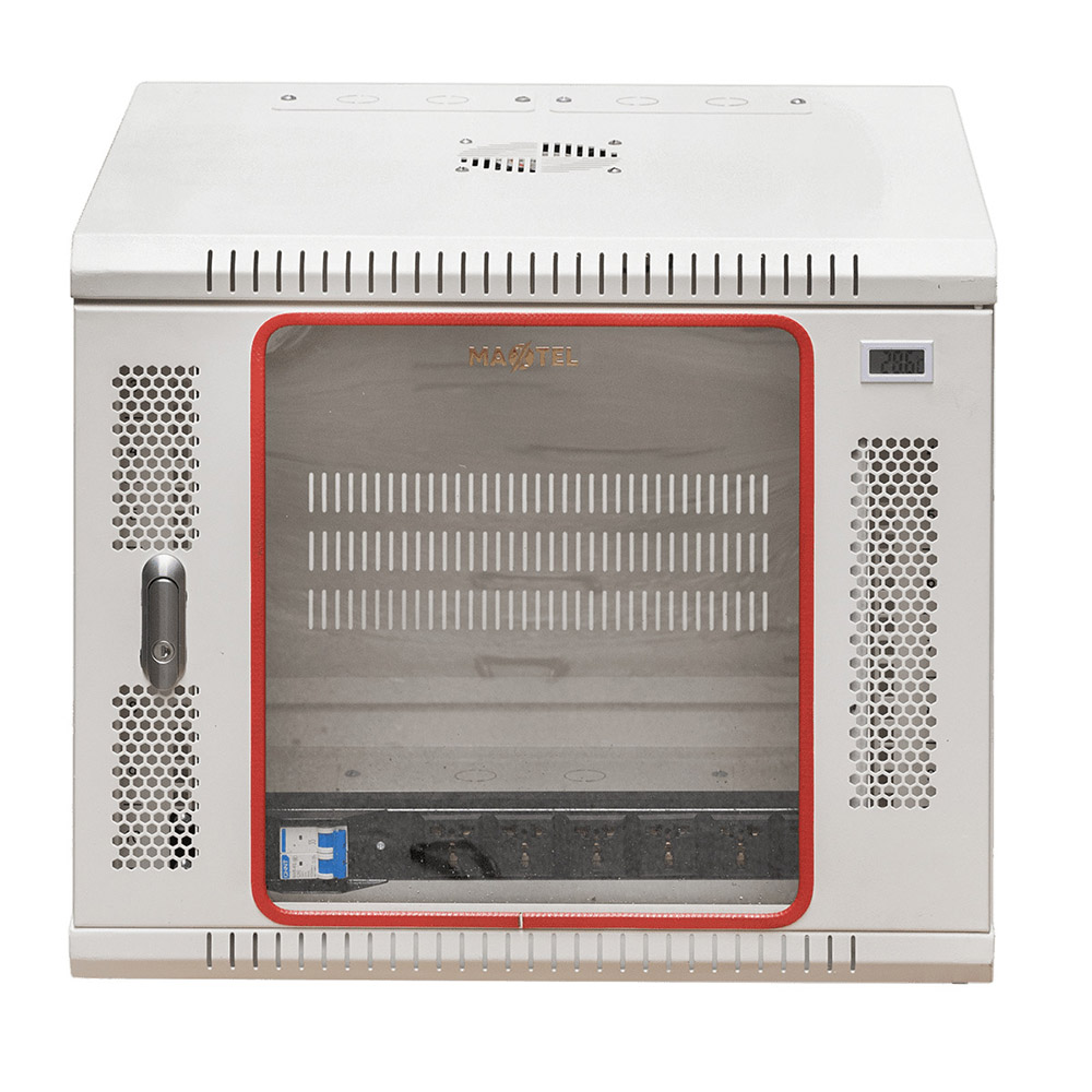 Mat-truoc-Tu-rack-treo-tuong-10U-Series-mau-trang-cua-MAXTEL