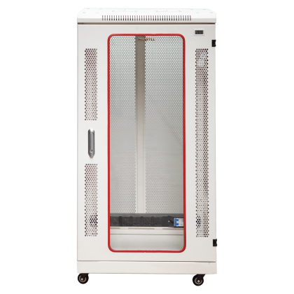 Ảnh chụp mặt trước tủ rack 22U maxtel