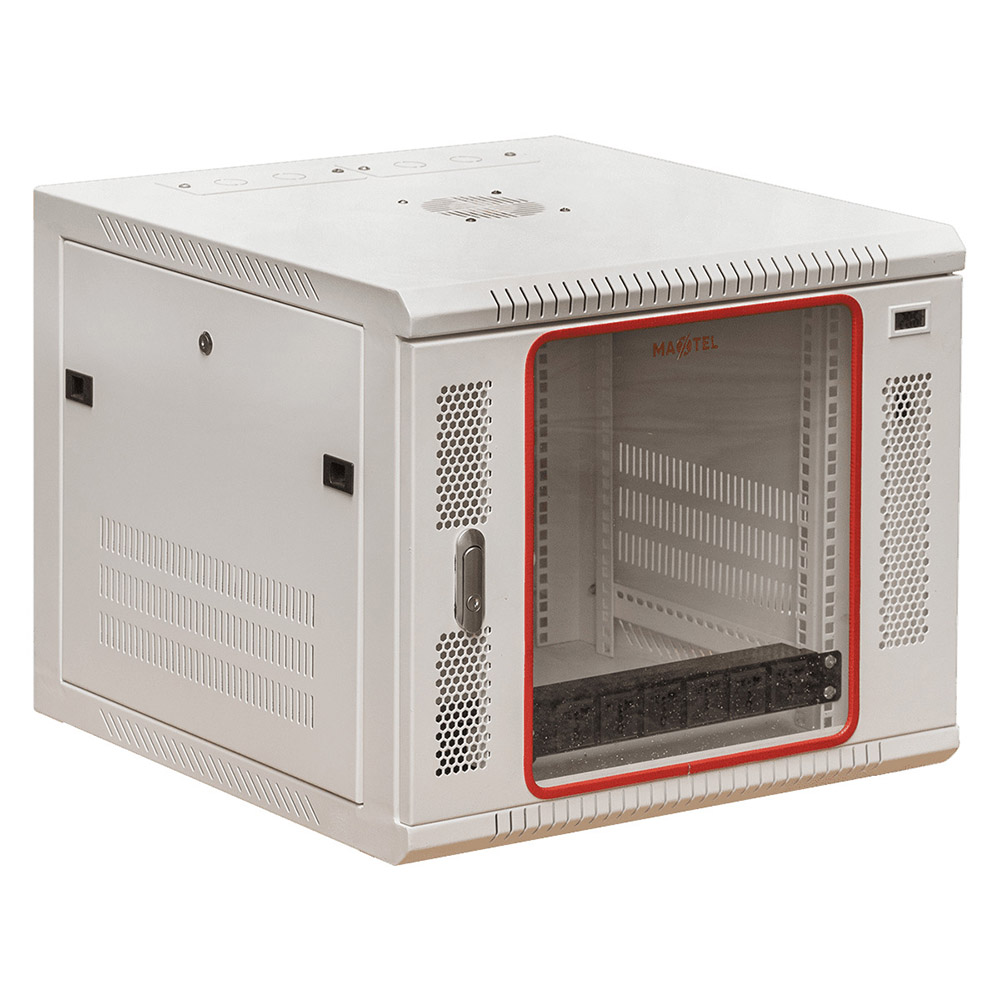 Nghieng-trai-mat-truoc-Tu-rack-treo-tuong-10U-Series-mau-trang-cua-MAXTEL