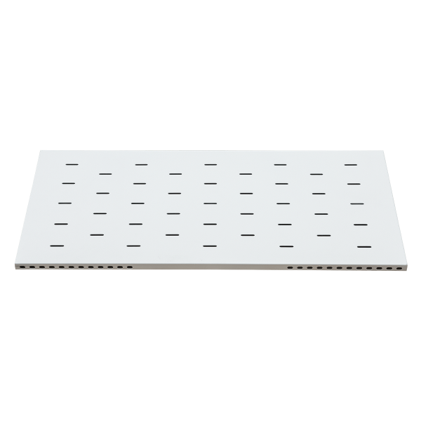 Khay cố định màu trắng tủ rack 1UD1000 Maxtel