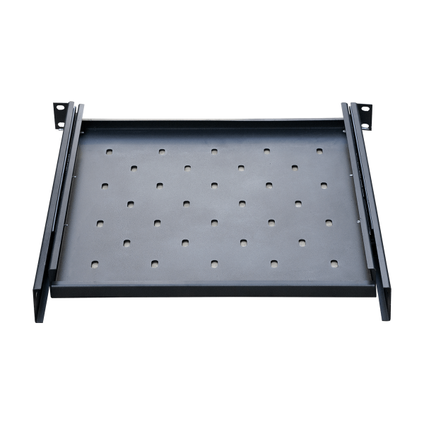 Ảnh chụp chi tiết khay trượt tủ rack Màu đen 1UD600 Maxtel