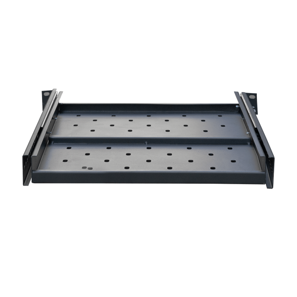 Khay trượt tủ rack 1UD800 Maxtel màu đen