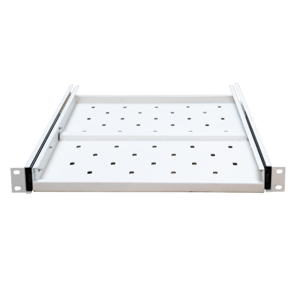 Khay trượt tủ rack 1UD800 màu trắng Maxtel