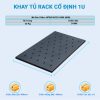 Các thông số kích thước của khay tủ rack 1UD1000 Maxtel