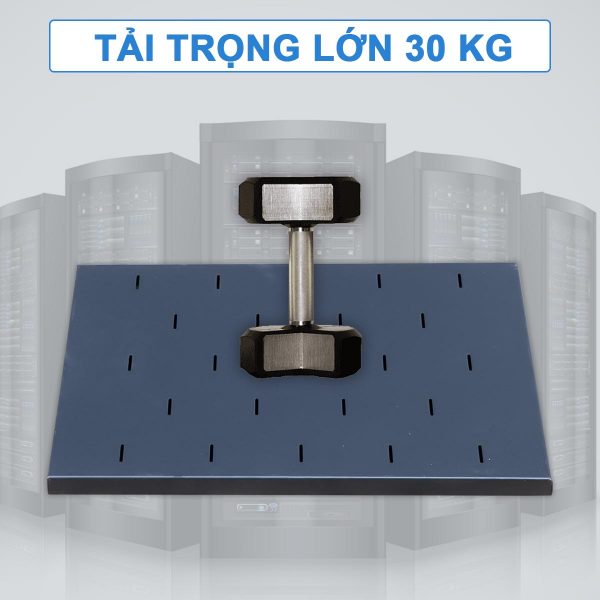 Khả năng chịu tải cao của khay trượt tủ rack 1uD600
