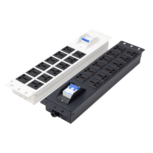 Thanh nguồn PDU 12 ổ Maxtel màu trắng hoặc đen