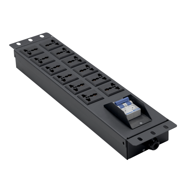 Thanh nguồn PDU đa năng 12 ổ có át Maxtel