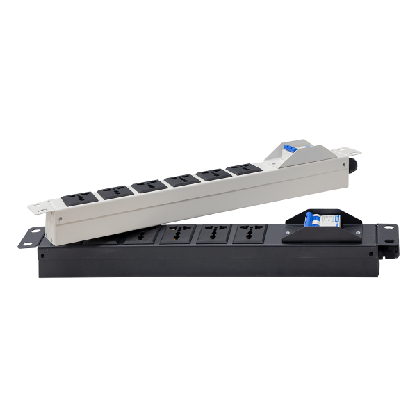 Thanh nguồn PDU 6 ổ đa năng Maxtel có sẵn 2 màu trắng, đen