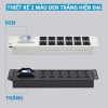 Thiết kế thanh nguồn PDU 12 ổ Maxtel có 2 màu sắc tùy chọn trắng hoặc đen