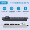 Những thiết kế đặc biệt của thanh nguồn PDU Maxtel 6 ổ cắm có át