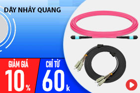 Dây nhảy quang chiều dài tùy chọn, đặt hàng chỉ 6 tiếng