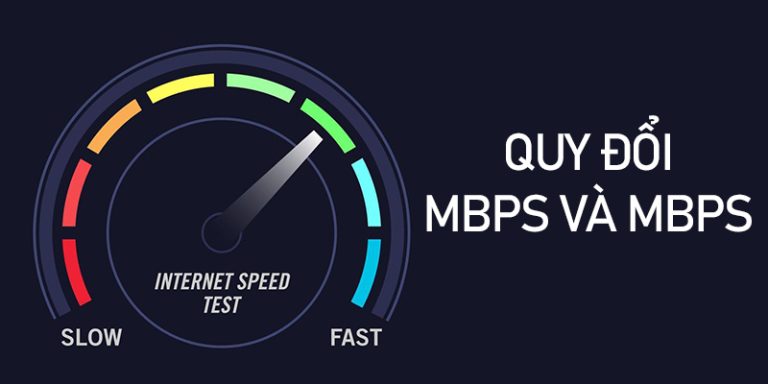 Quy đổi Mbps và MBps