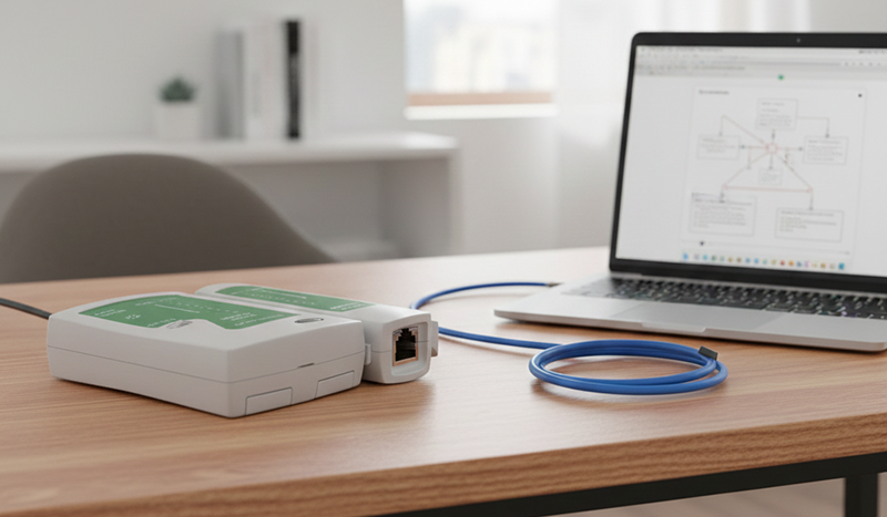 Bộ test dây mạng RJ45 Bộ test dây mạng RJ45