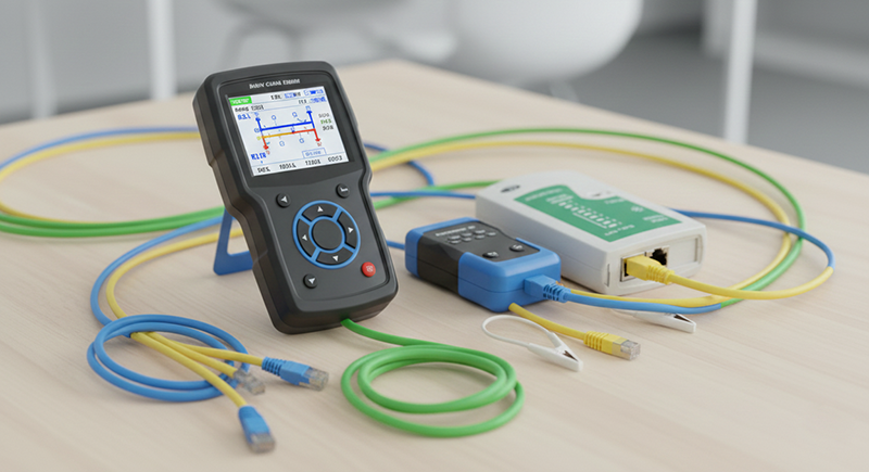 Bộ test dây mạng RJ45 Bộ test dây mạng RJ45