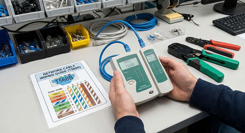 Cách test dây mạng