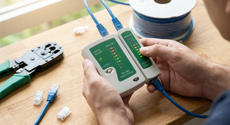 Cách test dây mạng