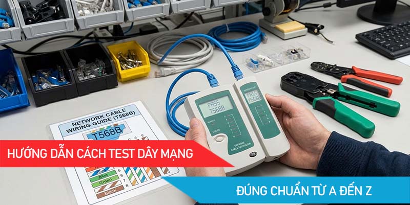 Cách test dây mạng