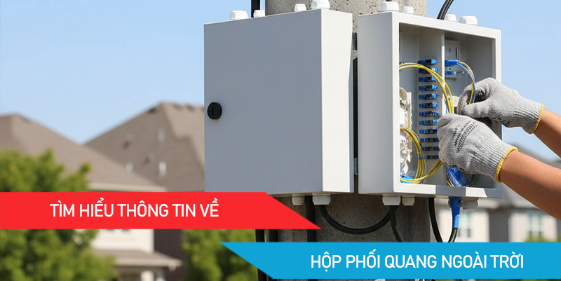 Hộp nối cáp quang ngoài trời