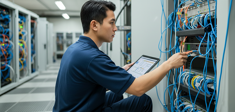 Thiết bị test dây mạng