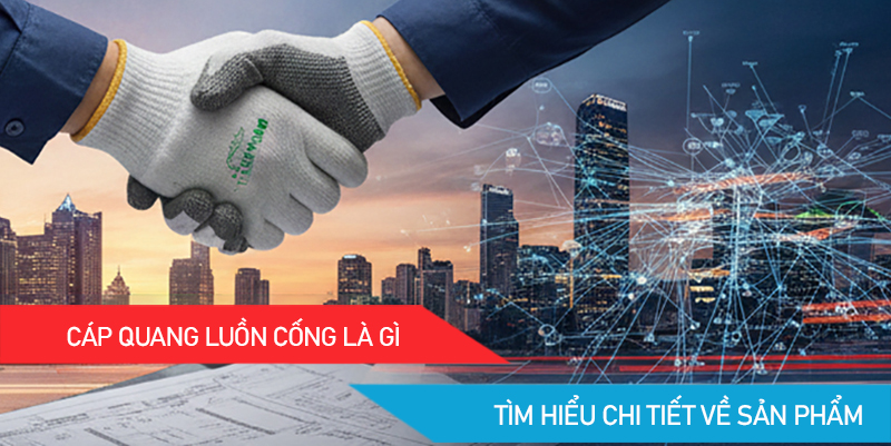 Cáp quang luồn cống