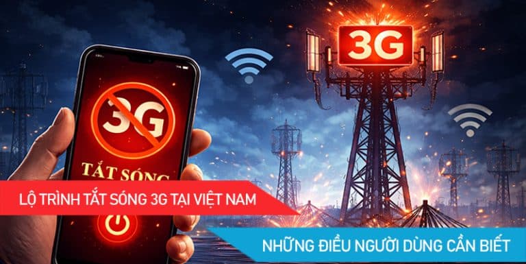tắt sóng 3g