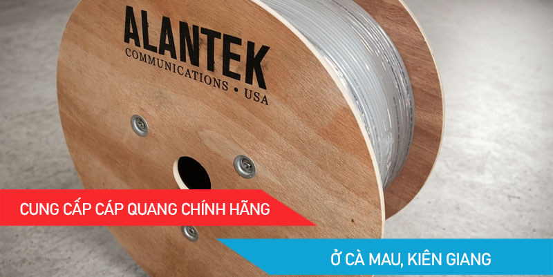 Cáp quang Cà Mau, Kiên Giang