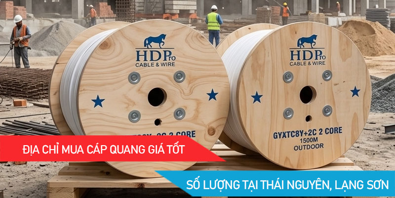 Cáp quang Thái Nguyên, Lạng Sơn