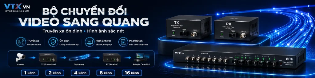 Chuyển đổi video sang quang 1