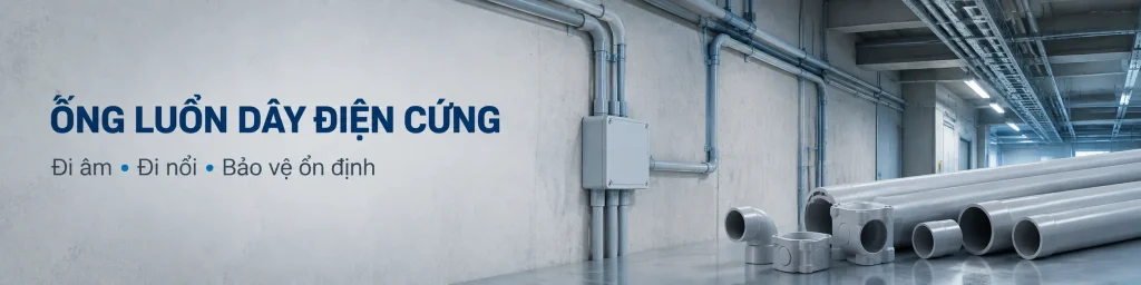 Ống luồn dây điện cứng 2