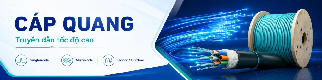 banner cáp quang